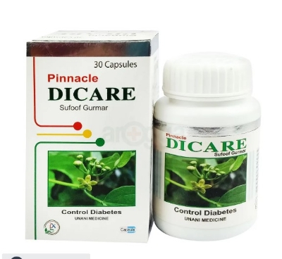 Picture of Dicare capsules 30 pcs (control diabetes Unani herbal)