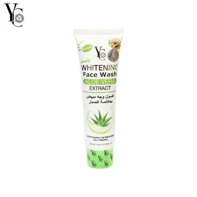 Picture of YC Whitening Face Wash Aloe Vera Extract 50ml & 100ml (1Pc) - 100ml,Fresh