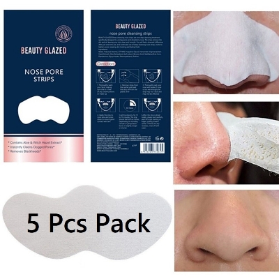 Picture of Beauty Glazed Nose Pore Strips Blackhead Remover - 5 pcs Nose Strips - Fresh