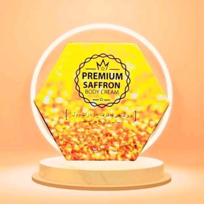 Picture of Premium Saffron Body Cream - 300gm - Fresh