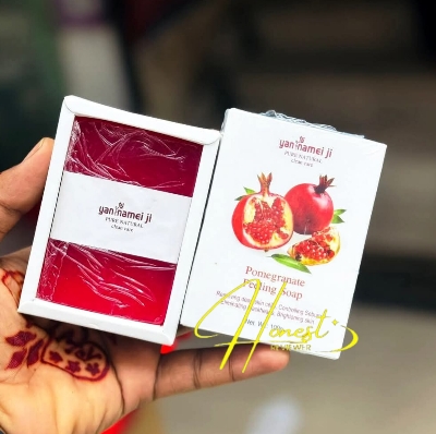 Picture of Yan Namei Ji Pomegranate Peeling Soap - Fresh