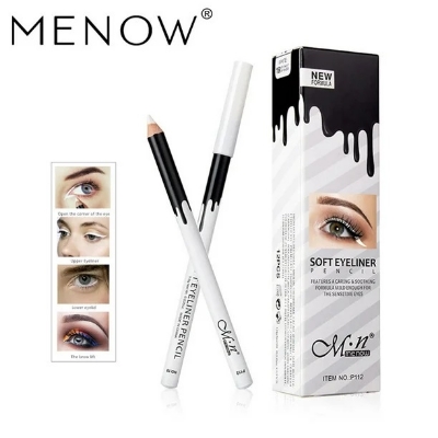 Picture of MENOW Soft Eyeliner white Kajal - 1Pcs