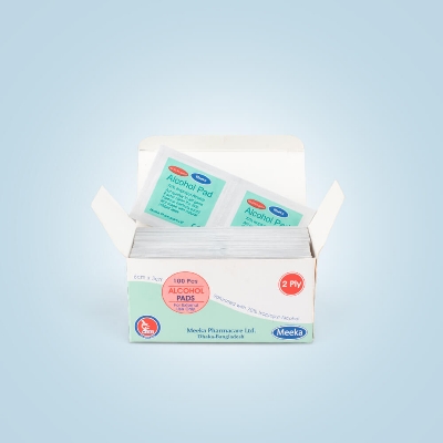 Picture of Meeka Alcohol Pad green 100 pcs