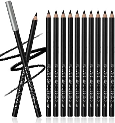 Picture of MENOW Black Eyeliner Pencil Kajal - 2pcs