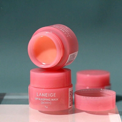 Picture of 2 pcs LANEIGE Lip Sleeping Mask Berry 3g - Authentic Cute Lip Balm