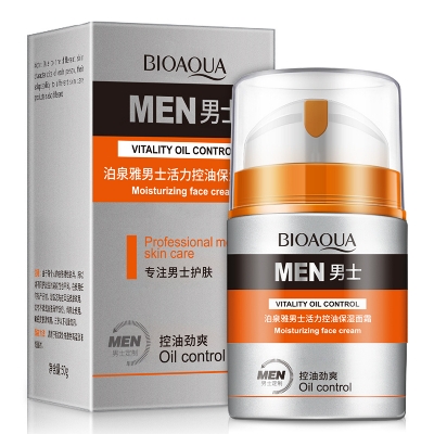 Picture of Men Validity Oil Control Deep Hydrating Moisturizing Oil-control Face Cream-50g, Bioaqua Men Moisturizer - Fresh