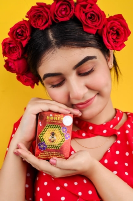 Picture of Tulip Premium Whitening Real Saffron Goat Milk Soap Zafran Honey Soap -100g choose one - Honey,Fresh