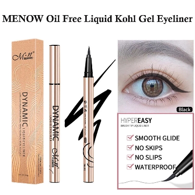Picture of Menow Dynamic Long Lasting Matte Black Eyeliner High Quality Waterproof Kajal