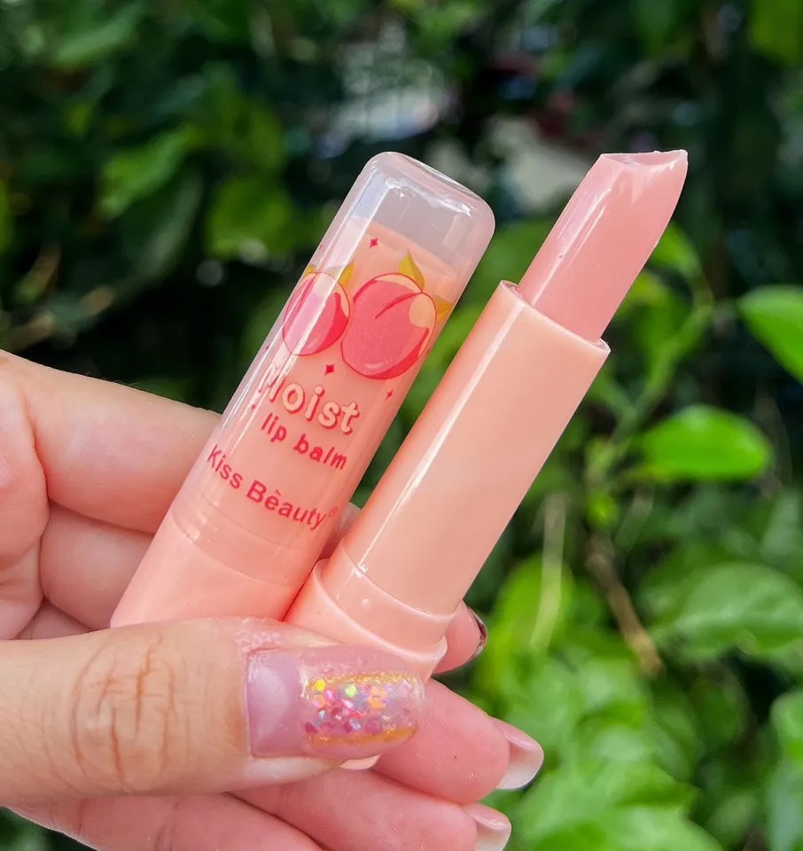 Picture of Kiss Beauty Peach Extract Moist Hydrating Lip Balm Lipstick 1pcs