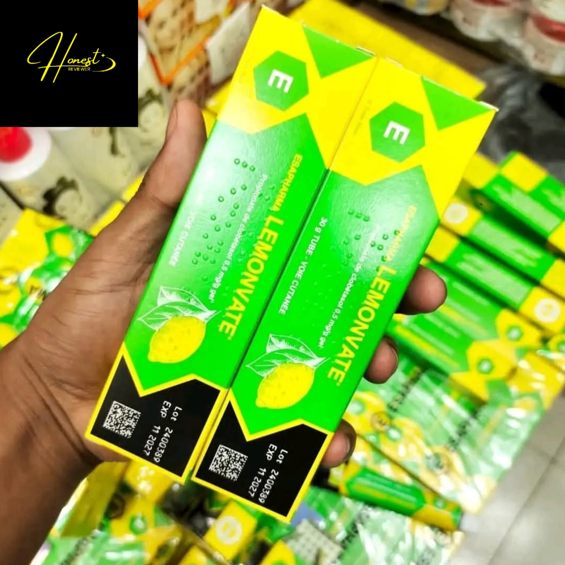 Picture of Esapharma Lemonvate Cream 30g - Lemonvate gel - dark spot remover gel - Fresh