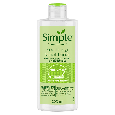 Picture of Simple Kind To Skin Soothing Facial Toner -200ml Simple Toner - Fresh