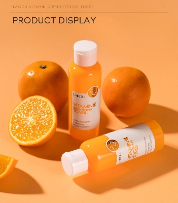 Picture of Laikou Vitamin C Brightening Toner - 100ml Brightening Skin Tone Hydrating Repairing Deeply Moisturizing Nourish Smooth Skin