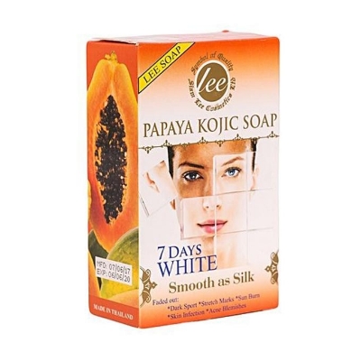 Picture of Lee 7 Days White Papaya Kojic Soap 160gm - Fresh