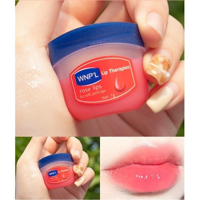 Picture of WNP'L Lip Therapy Lip Balm Avocado, Honey Peach, Honey , Sakura , vaseline, Rose -1pcs - Rose