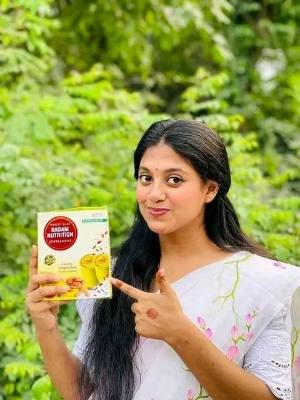 Picture of Badam Shake For Healthy Weighty Gain Badam Nutrition Shake - Fresh