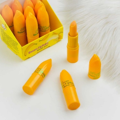 Picture of Banana Lip Balm & Lipstick for Pinkish Lips 2pcs - Lips,Fresh