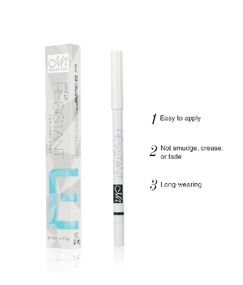 Picture of MENOW Waterproof White Eyeliner Kajal - P15012 Water Resistant White Eyeliner Pencil