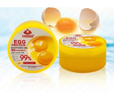 Picture of DRMEINAIER Egg Protein Soothing Gel 300ml 99% Egg Extract - Fresh