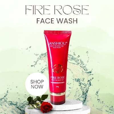Picture of LAISHOU Fire Rose Whitening Facewash 120g - Fresh