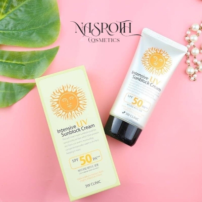 Picture of 3W Clinic Intensive UV Sunblock Cream SPF50 PA+++ 70ml