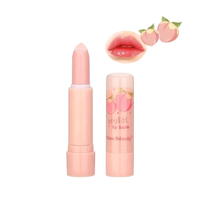 Picture of Kiss Beauty Peach Extract Moist Hydrating Lip Balm Lipstick 2pcs