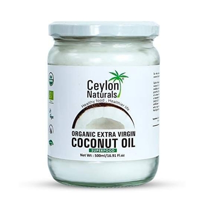 Picture of Ceylon Naturals Organic Extra Virgin Coconut oil 500 ml