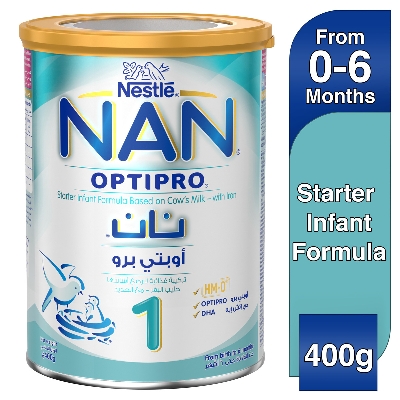 Picture of Nan1 Optipro Infant Formula Milk (From 0 To 6 Months) 400 Gm Dubai