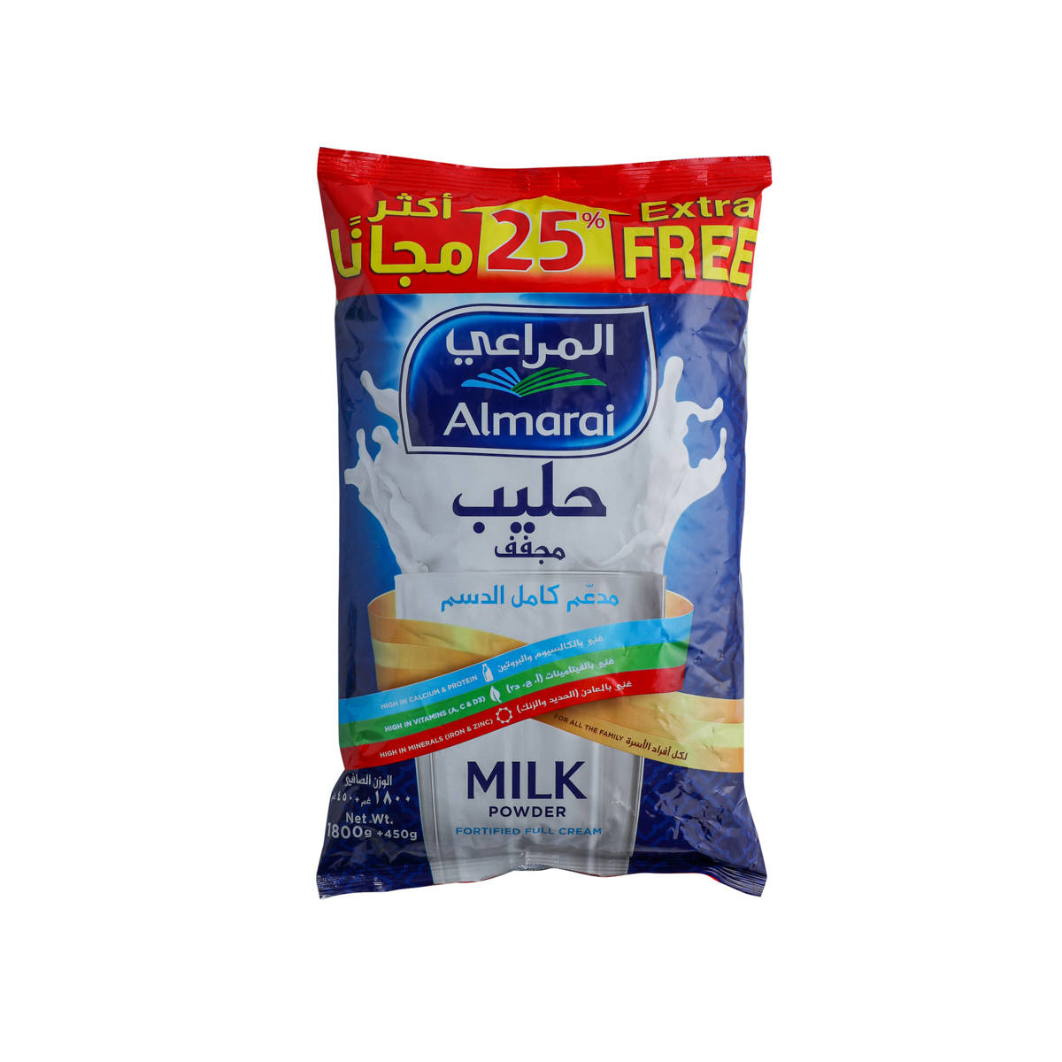 Picture of Almarai Milk Powder Fortified Full Cream – 1.8Kg (U.A.E)