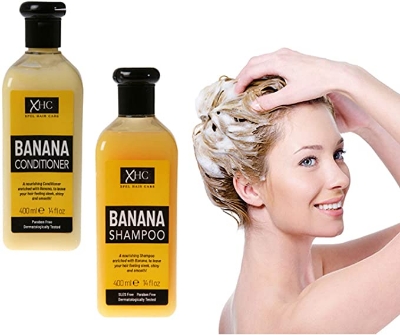 Picture of XHC Xpel Hair Care Banana Shampoo 400ml uk