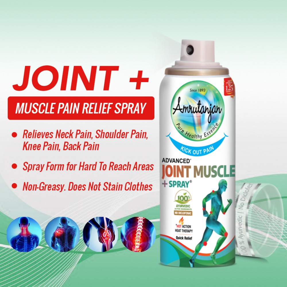 Picture of AMRUTANJAN Joint Muscle +Spray  (INDIAN) 30 gm