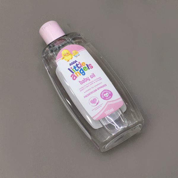 Picture of ASDA - Little Angels Baby Oil 300ml (Made in UK)