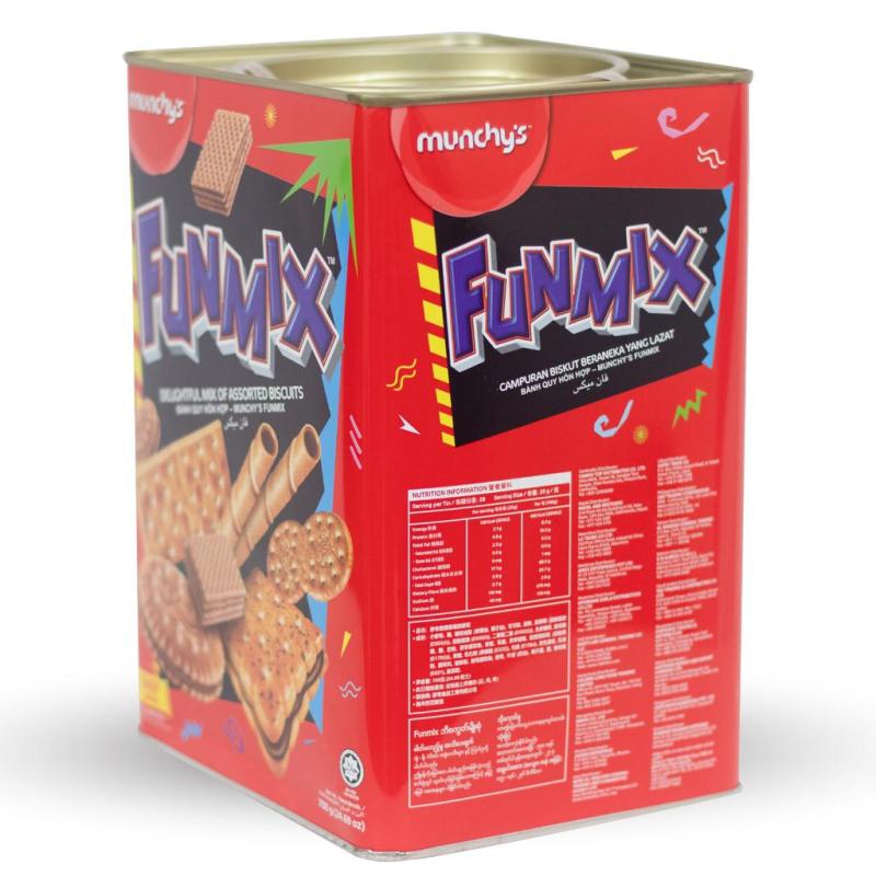 Picture of Munchy's Funmix Tin Biscuits 700gm