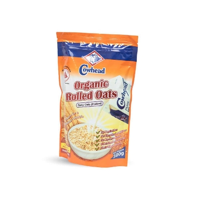Picture of Cowhead Baby Oats Instant Organic Rolled Oats-500gm
