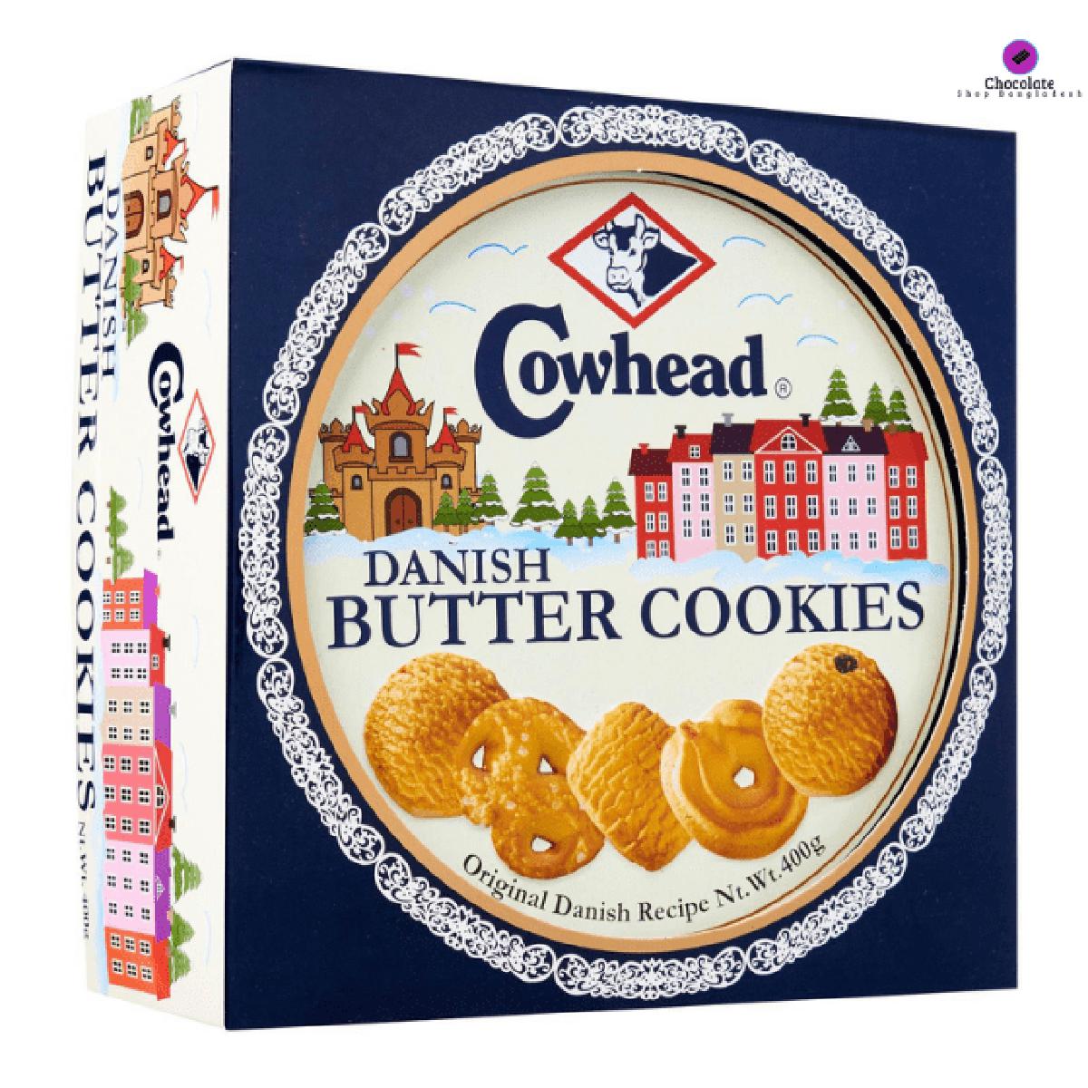 Picture of Cowhead Danish Butter Cookies 400gm