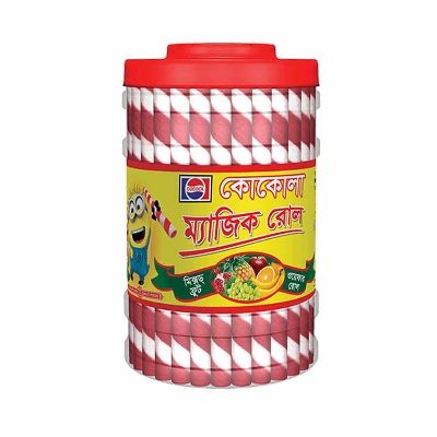 Picture of Cocola Mixed Fruit Wafer Magic Roll  170g - Null