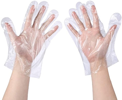 Picture of China Super Household Gloves Hygienic Transparent Gloves 100 pcs.
