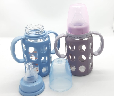 Picture of Minitree Glass 3month + Baby Full Glass_ Cover feeder 120ml_1pcs