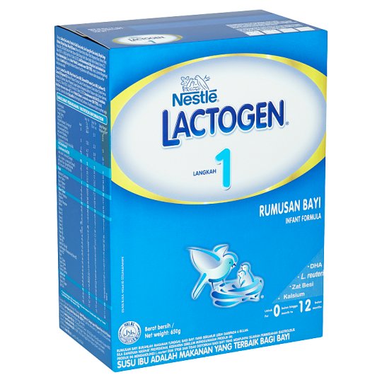 Picture of NESTLE_LACTOGEN 1 Starter 0-6 Months Infant Formula Milk Powder Box 650gm