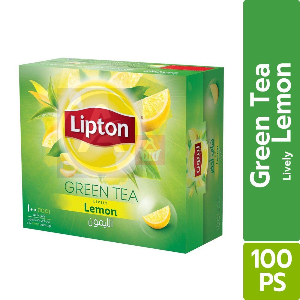 Picture of Lipton Green Tea Lemon - 100 Tea Bags