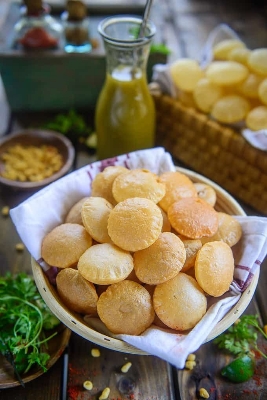 Picture of Gol Gappa Ready To Fry Fuchka - 500gm