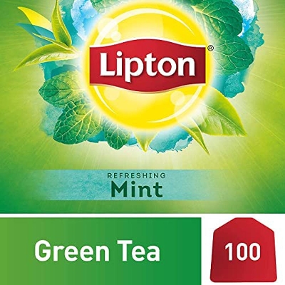 Picture of Lipton Green Tea Mint - 100Tea Bags