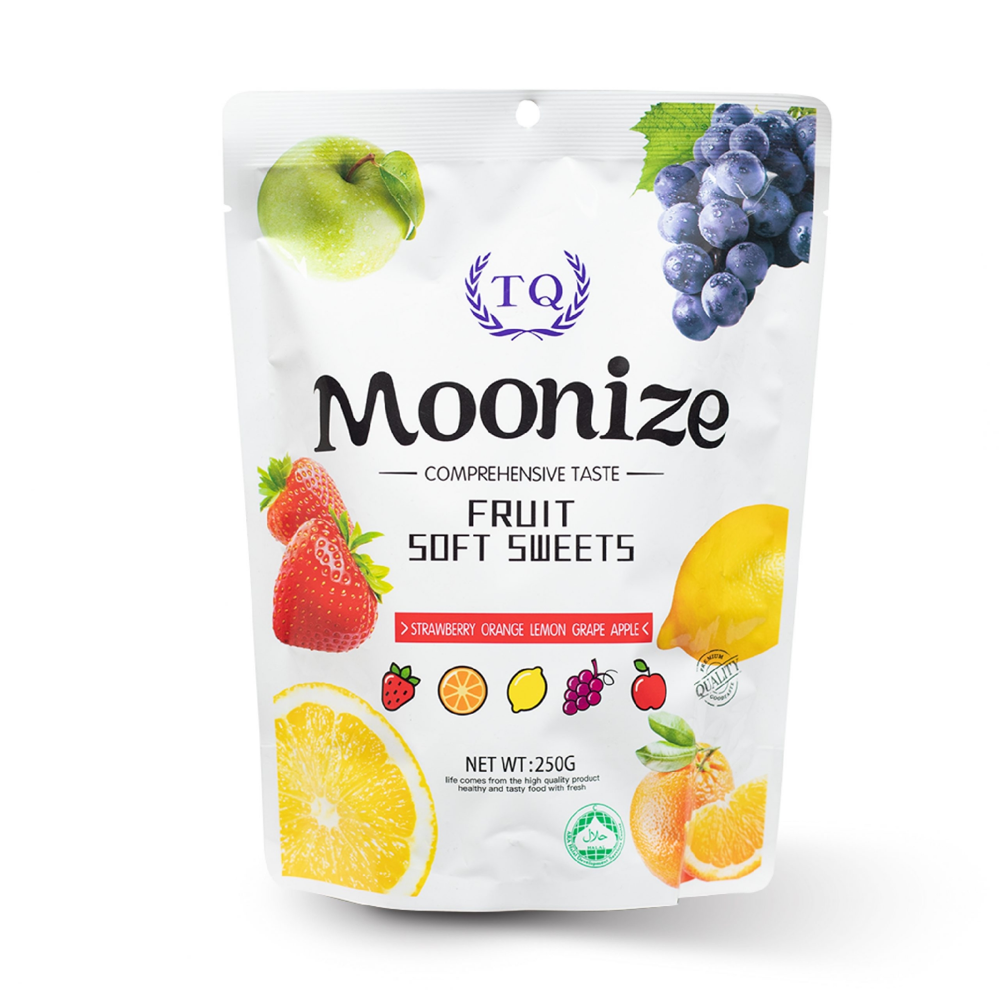 Picture of Moonize Fruit Soft Sweets 250gm