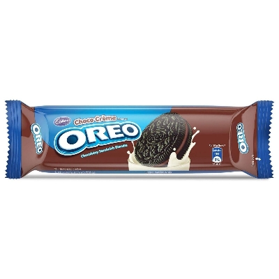 Picture of Oreos Vanilla Cream Chocolate Biscuit - of Pack  12 (50gm Each)