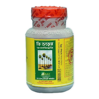 Picture of D. Bhar's Natural Tal Mishri Palm Candy 200 Gm Pack of 1