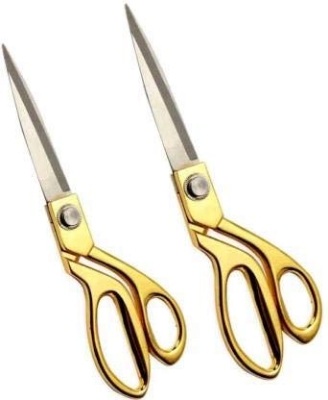 Picture of Golden Handle Stainless Steel Tailor Scissors-Medium(9.5 Inch)