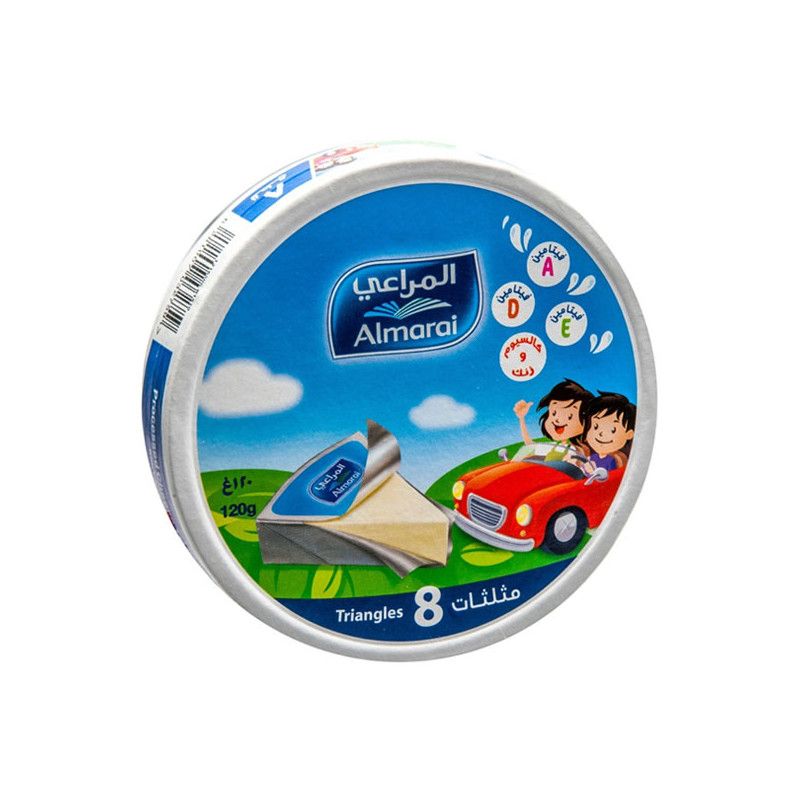 Picture of Almarai 8 Portion Triangle Cheese 120gm