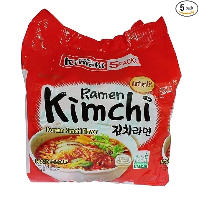 Picture of Korean Ramen Hot chicken Kimchi 5Ps X 120Gm-600Gm-Korea