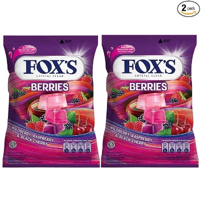 Picture of Fox's Crystal Clear Fruit Berries Candy (90Gms- Pack Of 2)