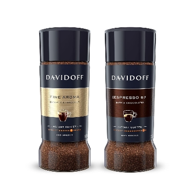 Picture of Davidoff Fine Aroma & Espresso 57 Instant Coffee 2 X 100g Bottle 200gm