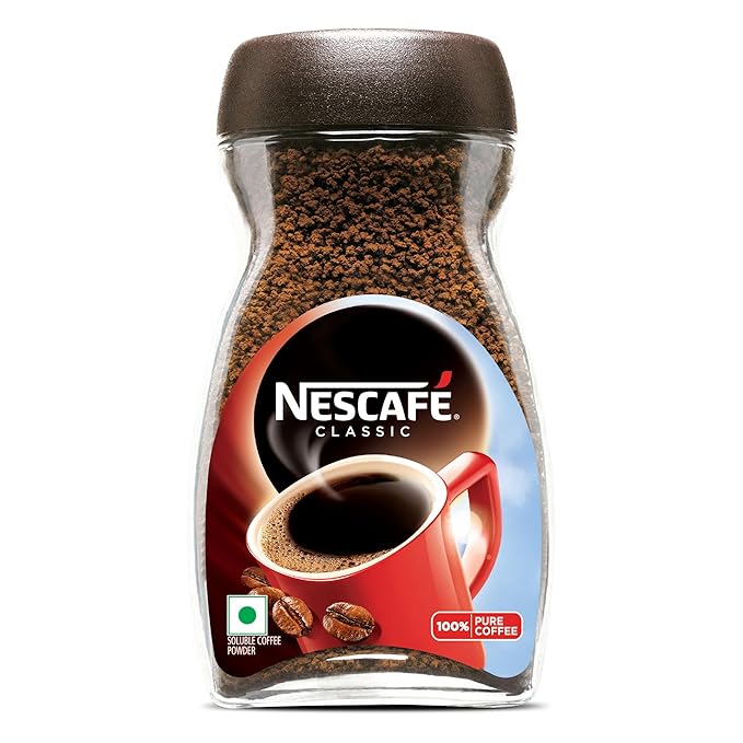Picture of NESCAFE Classic Instant Coffee Powder | Great start to your morning | Coffee | 50 g Jar